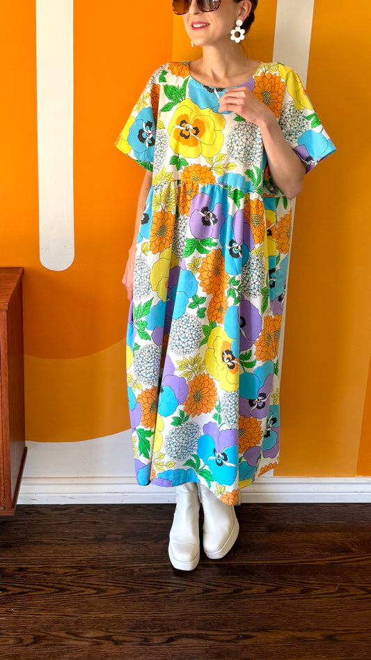 GOLDEN AFTERNOON DRESS (O/S)