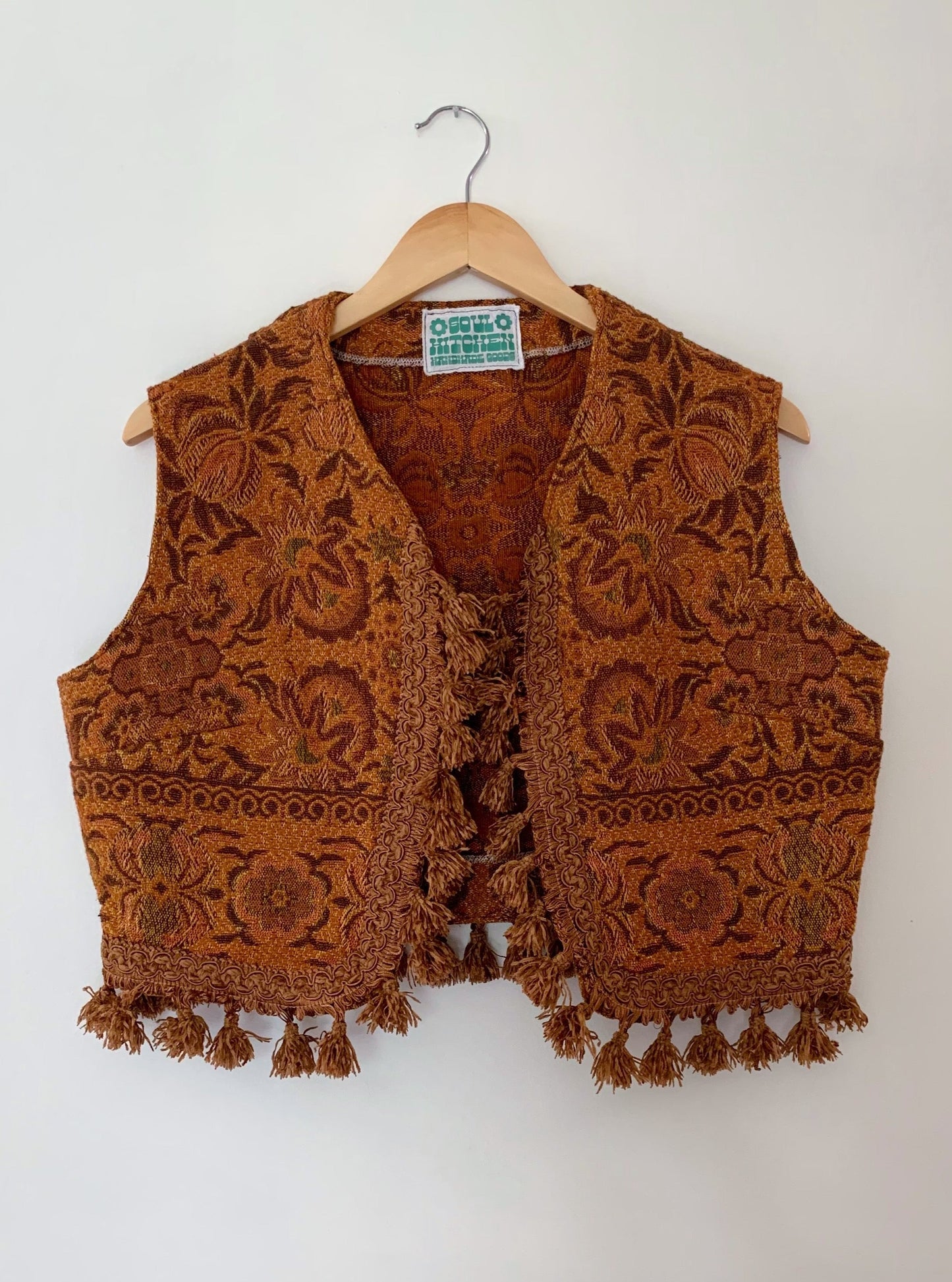 1970s DAYDREAM 2 PIECE PANT & VEST SET (M)