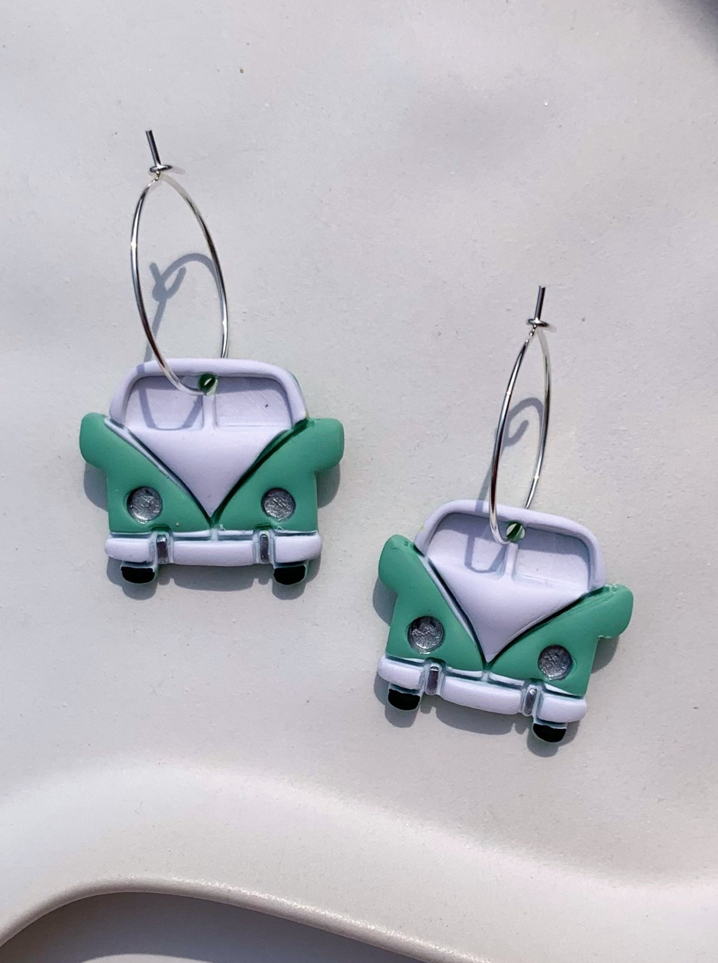 CAMPER VAN in turquoise