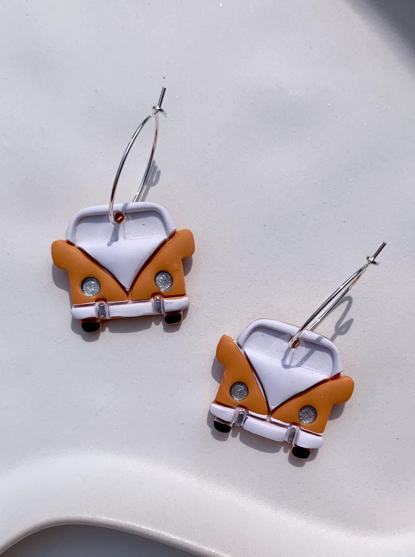 CAMPER VAN in orange