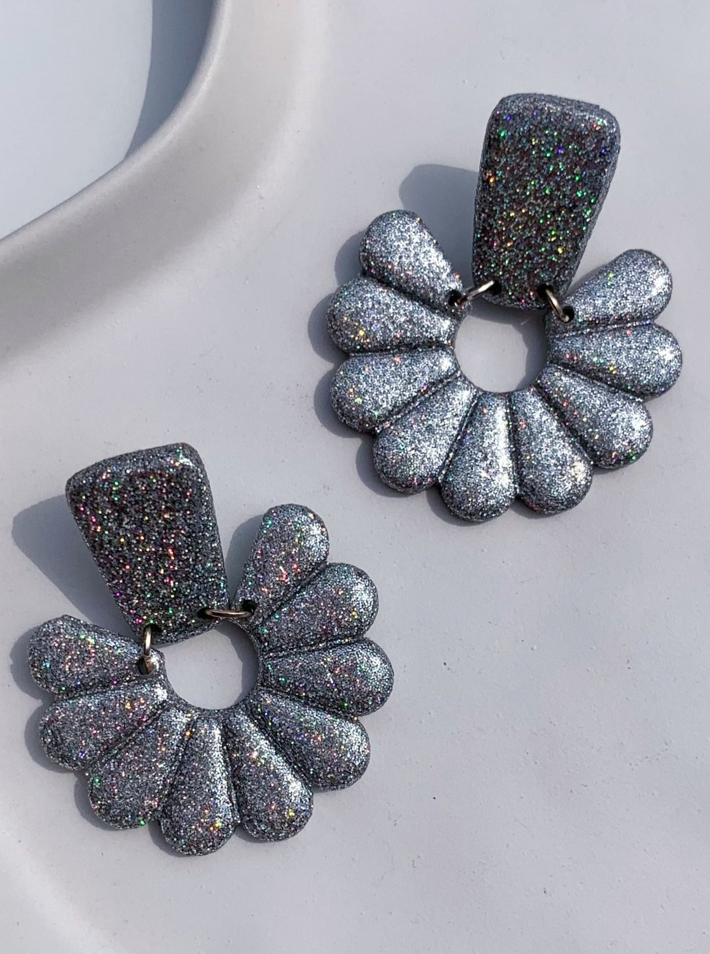 DISCO DISCO in silver glitter
