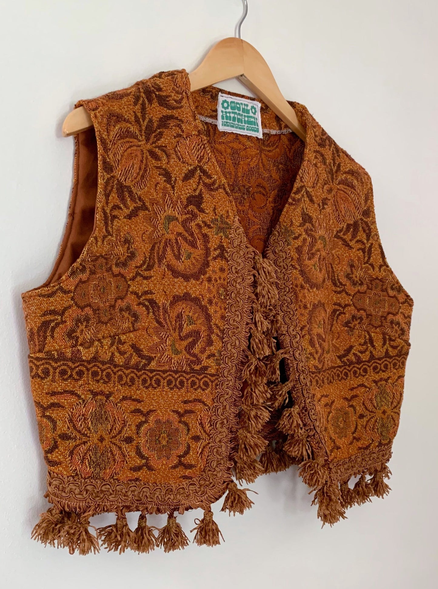 1970s DAYDREAM 2 PIECE PANT & VEST SET (M)