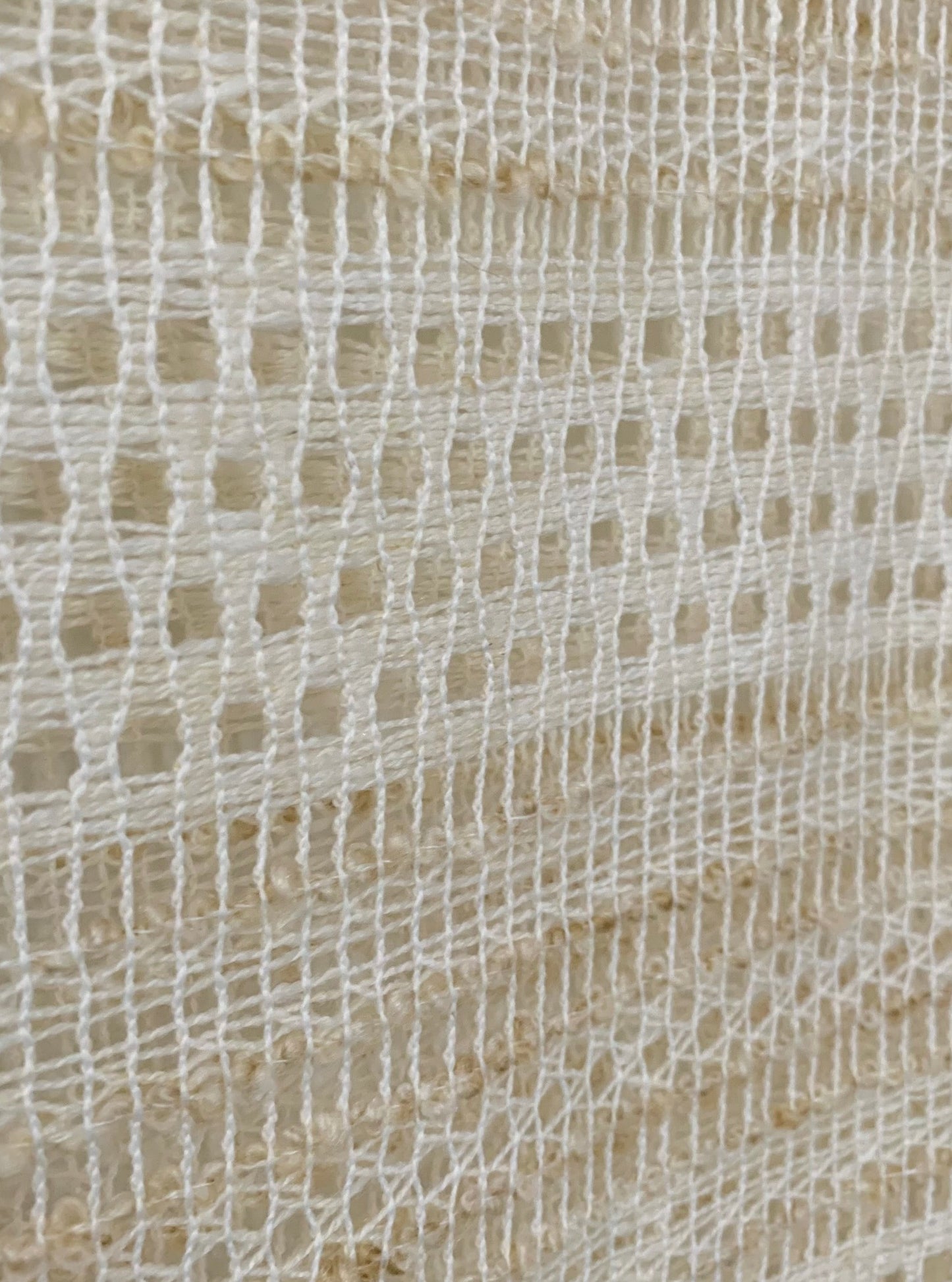 EARTHY CREAM KNIT DRESS (M)