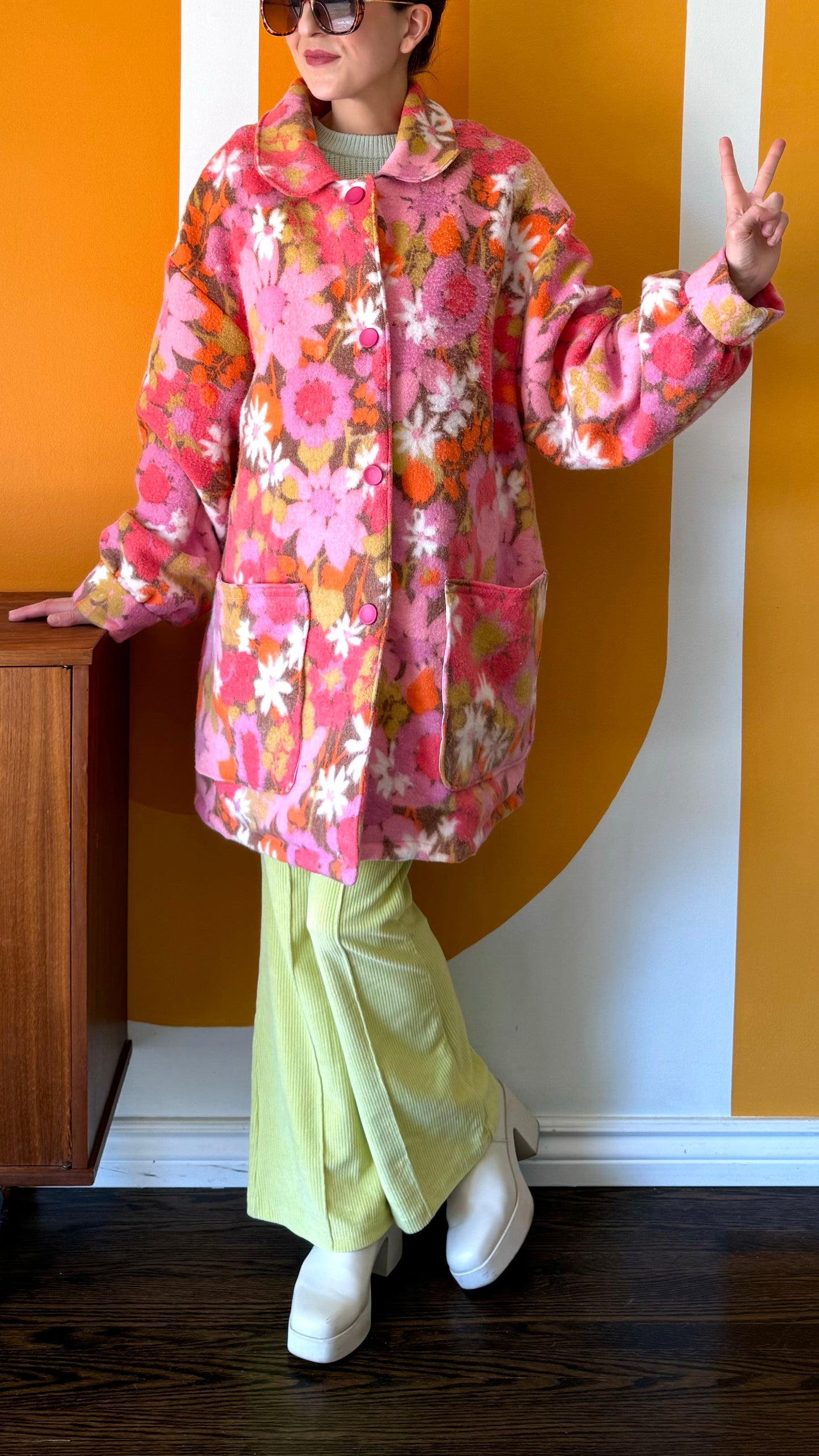 PRETTY IN PINK COAT (M/L)