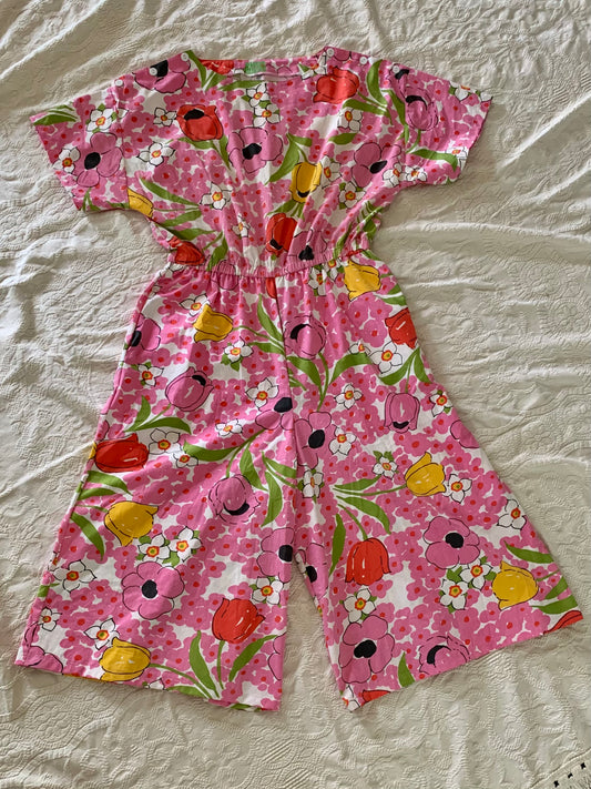 TIPTOE THROUGH THE TULIPS JUMPSUIT (L)