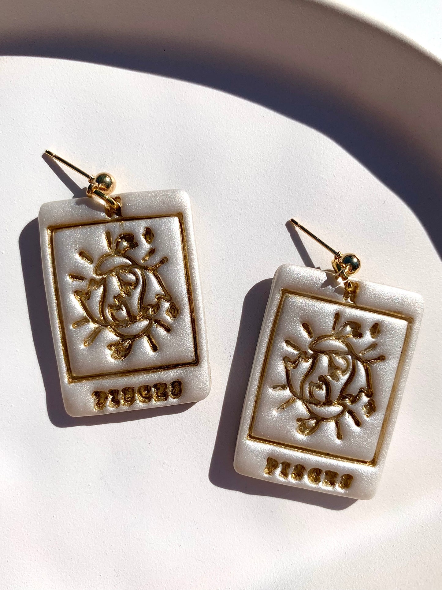 ZODIAC TAROT in cream pearl & gold *PISCES*
