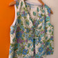 BLUE FLORAL TIE TANK (S/M)