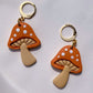MUSHROOM huggie in orange