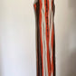 JUMPSUIT in 70s stripes (size MEDIUM)