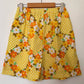 YELLOW PICNIC SHORTS (XS)