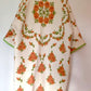 ORANGE YOU ROSY! BLANKET COAT (O/S)