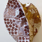BUCKET HAT in brown florals (SMALLER SIZE)
