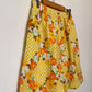 YELLOW PICNIC SHORTS (XS)