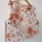 RUST FLORAL CROP TANK (L/XL)