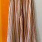 RUST STRIPE PANTS (SIZE L)