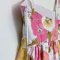 PINK PANSIES BABYDOLL DRESS (S)