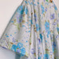 BLUE COSMOS FLOWY DRESS (S/M)