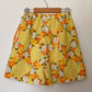 YELLOW PICNIC SHORTS (XS)