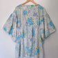 BLUE COSMOS FLOWY DRESS (S/M)