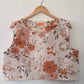 RUST FLORAL CROP TANK (L/XL)