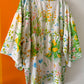 BUTTERFLY MEADOW FLOWY SLEEVE DRESS (M/L)