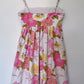 PINK PANSIES BABYDOLL DRESS (S)
