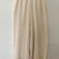 CREAM CHENILLE FRINGE PANTS (S)