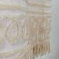 TUFTED CREAM FRINGE PANTS (M)