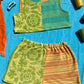 STRIPEY MASH-UP TOWEL TOP (up to size XL)