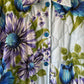 BLUE BLOSSOMS COLLARED COAT (M/L)