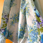 BLUE BLOSSOMS COLLARED COAT (M/L)