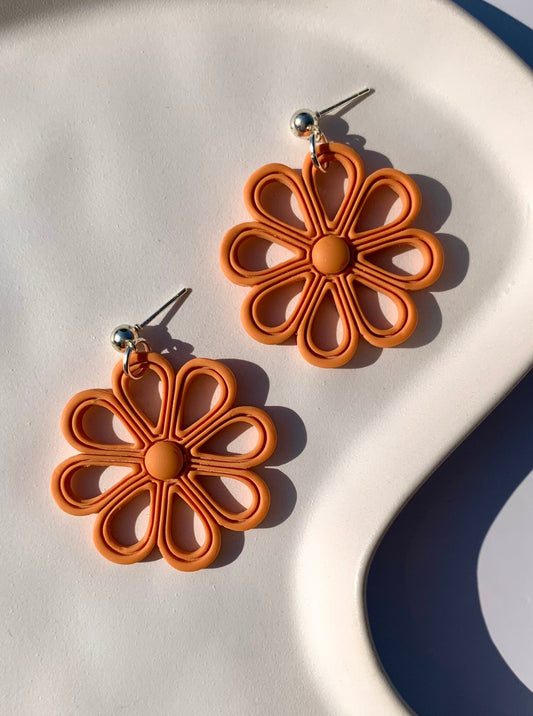 DAISY LACE in orange spice