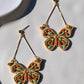 BUTTERFLIES in tan