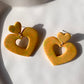 BIG LOVE in clementine & chartreuse swirl