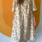 BROWN FLORAL HOUSEDRESS (L/XL)