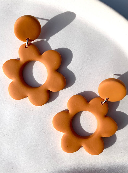 FLOWER POWER in orange