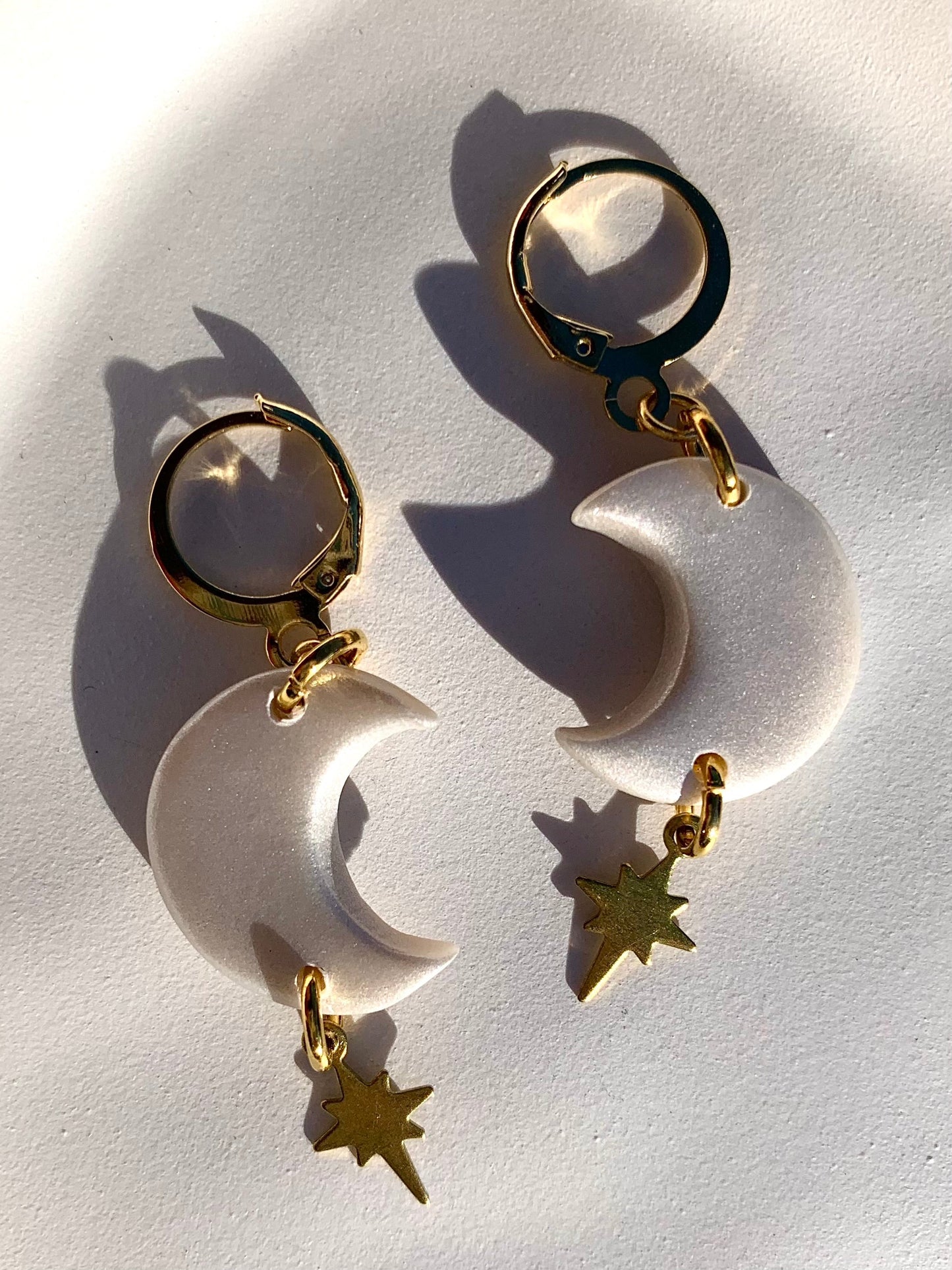 MINI MOONS in cream pearl