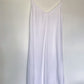 DRESS in tufted lace with bell sleeves INCLUDES SLIP FOR UNDERNEATH (size SMALL)